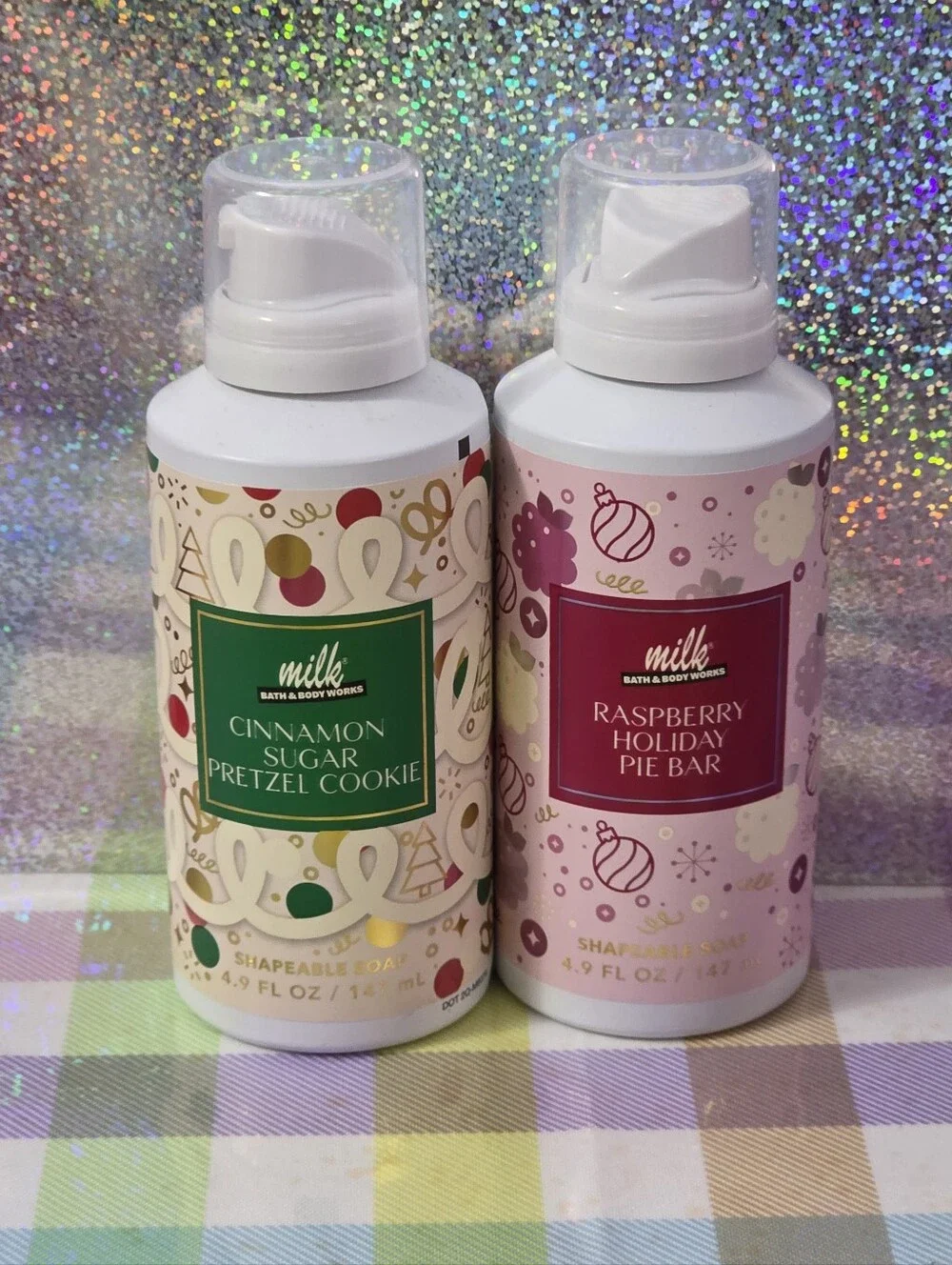 Bath Body Works Milk Bar Bakery Shapeable Soap Collection Set of 2 NEW RARE